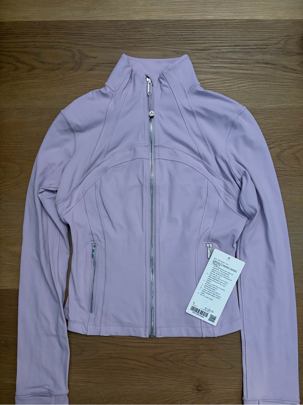 Lululemon Define Cropped Jacket NWT Purple 6